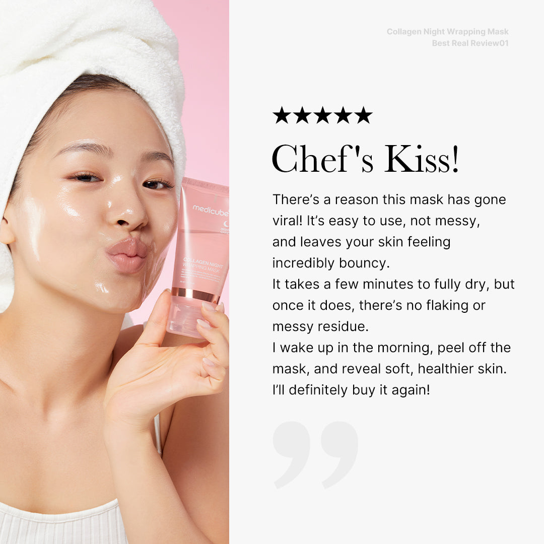 Collagen Night Wrapping Mask + Premium Brush Gift
